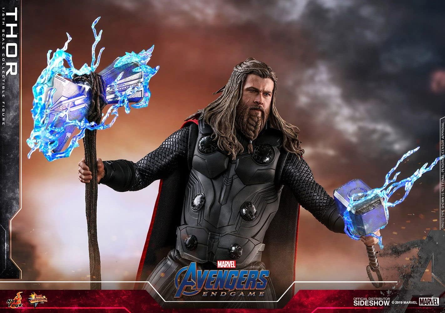 Movie Masterpiece Avengers End Game Thor 1/6 Scale Figure
