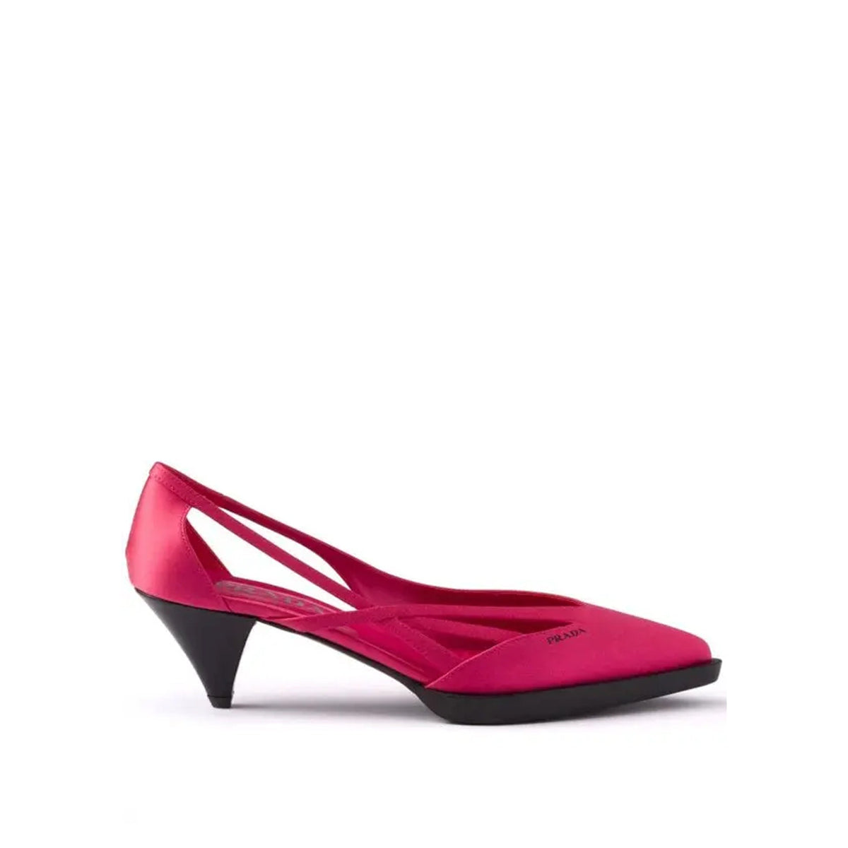 Prada プラダ55mmサテンカットアウトポンプ - Image 5