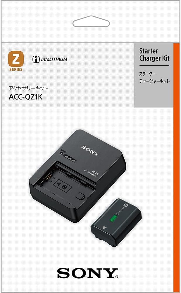 Sony ACC-QZ1K Accessory Kit (BC-QZ1+NP-FZ100)