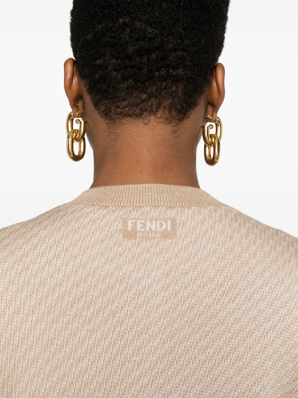 Fendi フェンディFFウールカーディガン - Image 5
