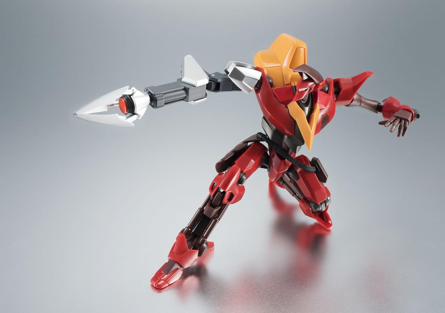 Robot Spirit Side KMF Code Geass Guren Nishiki with Arm Equipment, Articulated Action Figure, Approx. Size of 4.9 inches (125 mm), ABS/PVC Painted