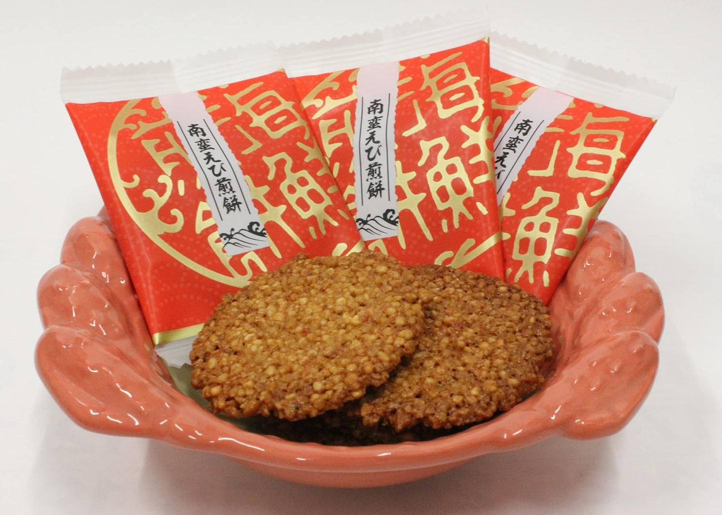 Shrimp Rice Crackers, Niigata Nanban Shrimp Crackers, 27 Sheets x 3 Boxes