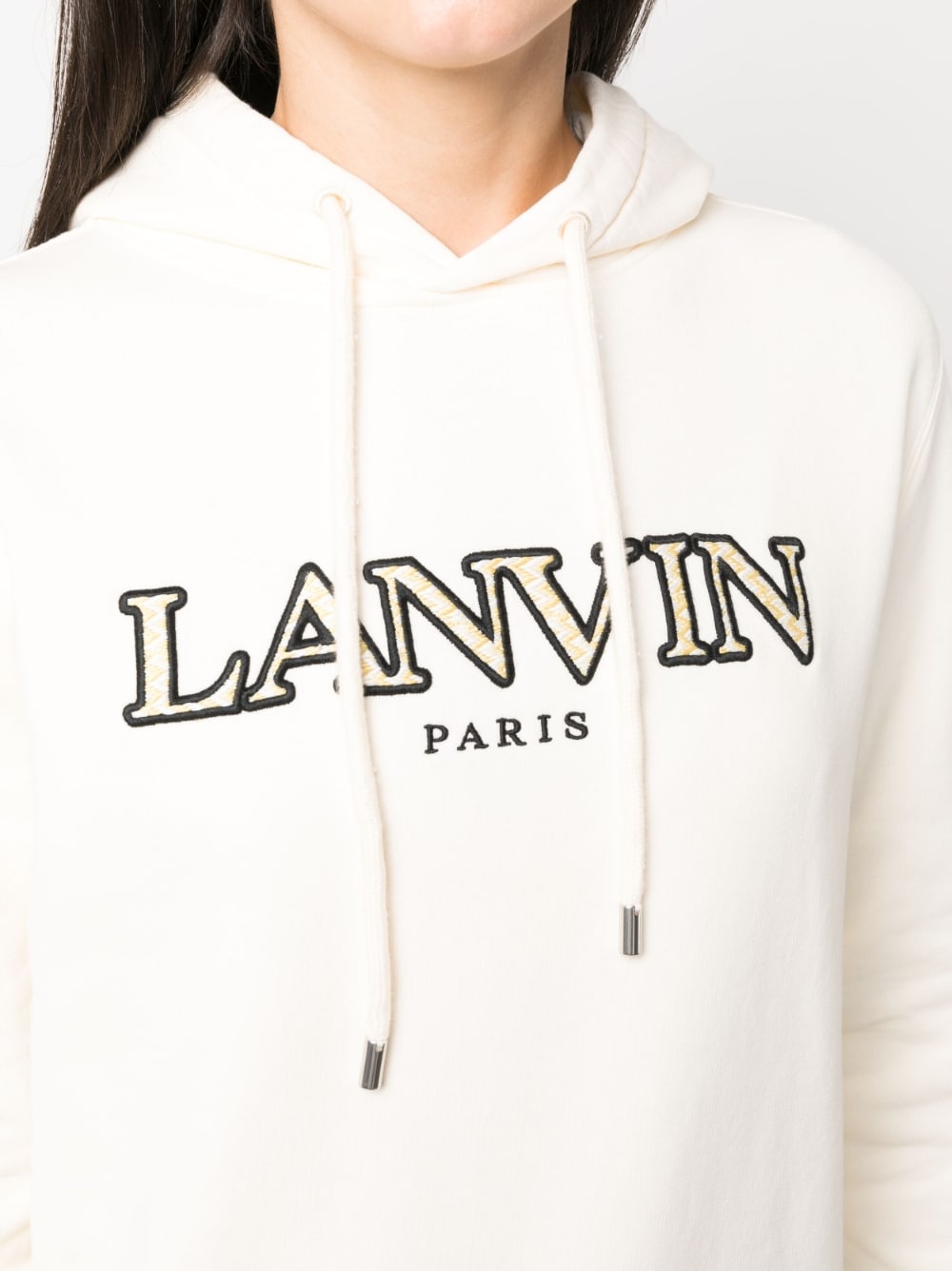 Lanvin ランバンロゴコットンパーカー - Image 5