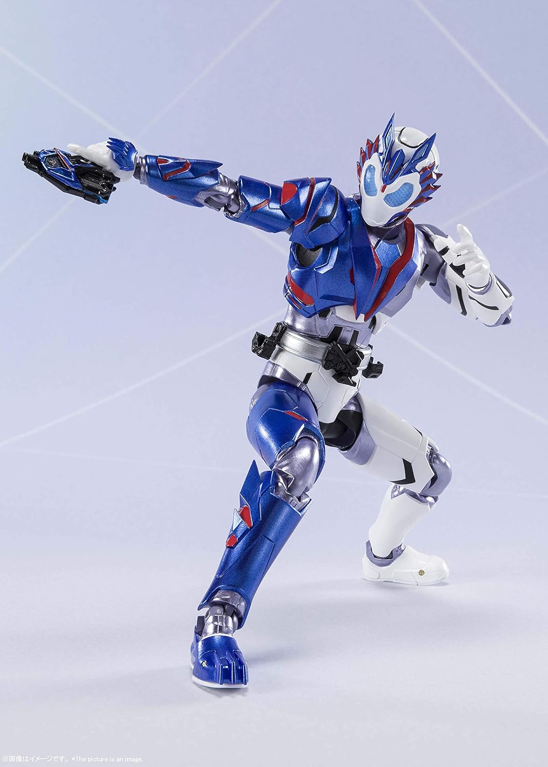 S.H. Figuarts Kamen Rider Zero One Kamen Rider Vulcan Shooting Wolf Approx. 5.9 inches (150 mm), PVC & ABS, Pre-painted Action Figure