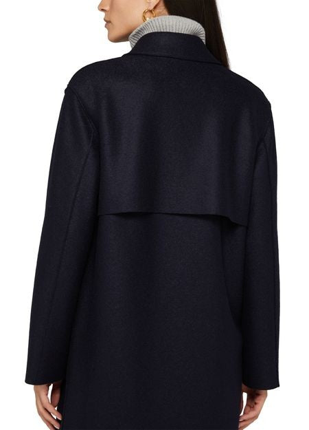 HARRIS WHARF LONDON プレスウールとフリース製 シールドコート - Image 5