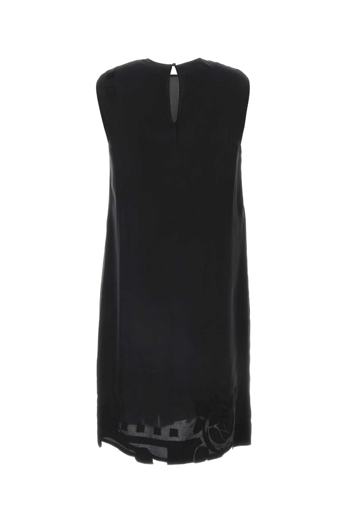 Prada プラダブラックシルクドレス - Image 5