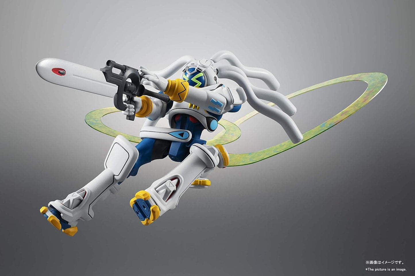 Robot Spirits OVERMAN King Gainer King Gainer & Gachiko, Approx. 5.1 inches (130 mm), ABS, PVC & PET Pre-painted Action Figure