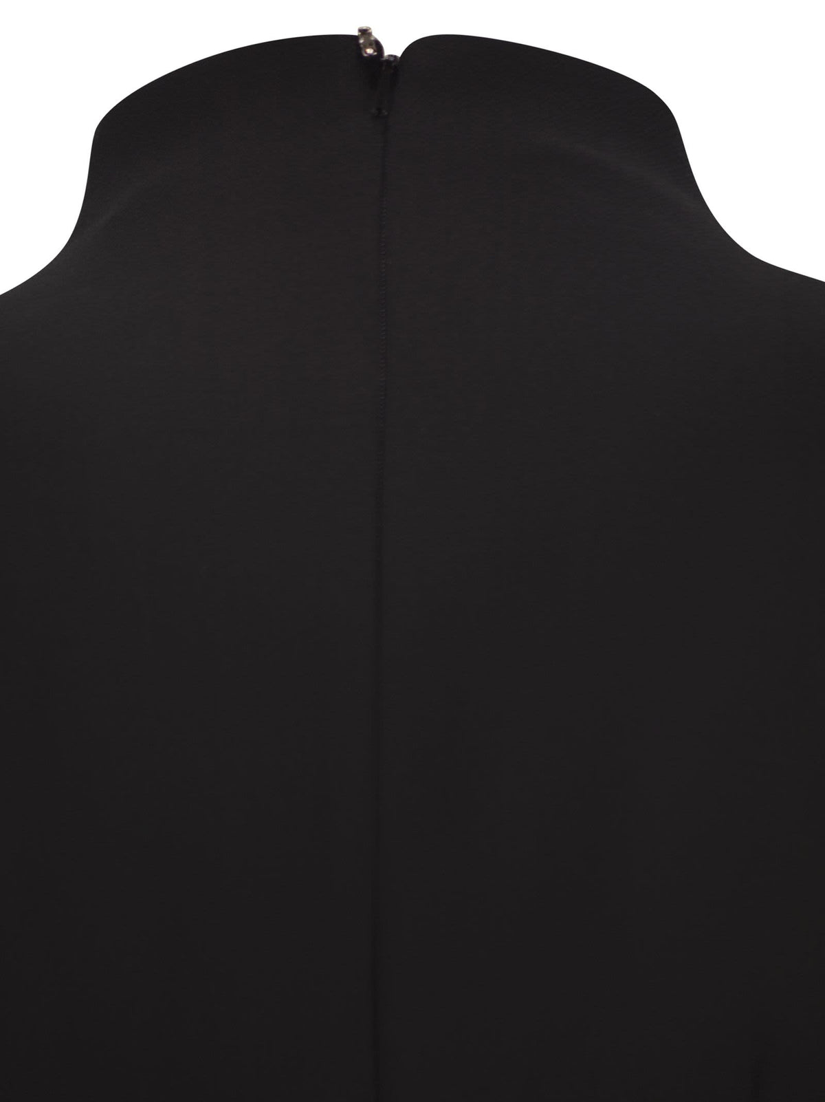 Sportmax SportMax Tefriteショートストレッチウールドレス - Image 5