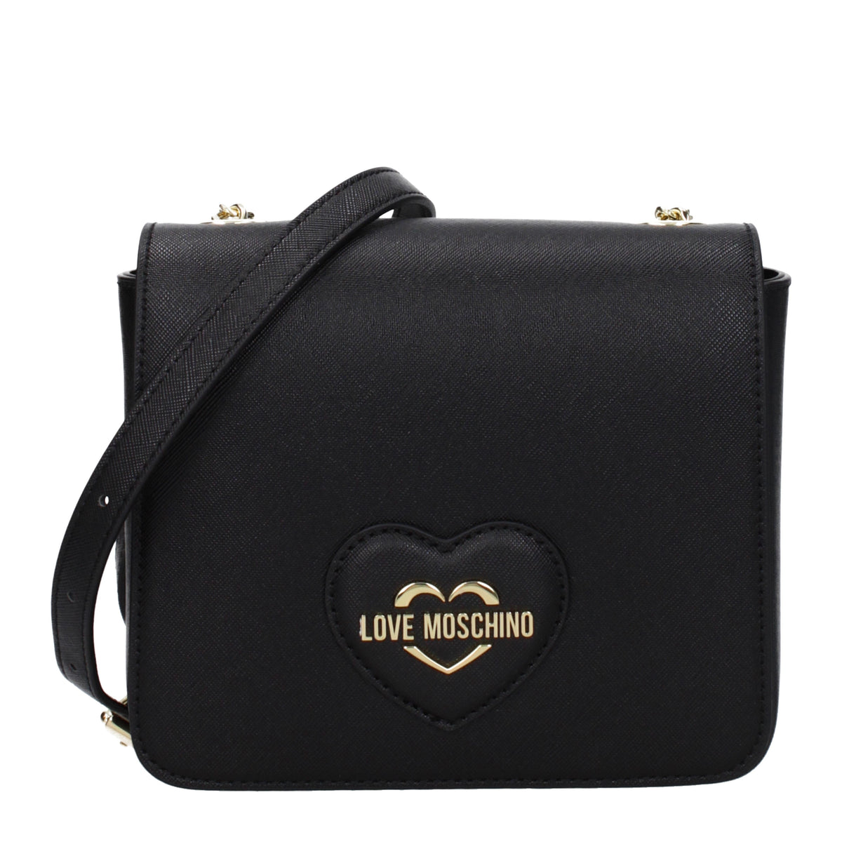 Moschino モスキーノのショルダーバッグが大好きな女性ポリウレタンブラック - Image 5