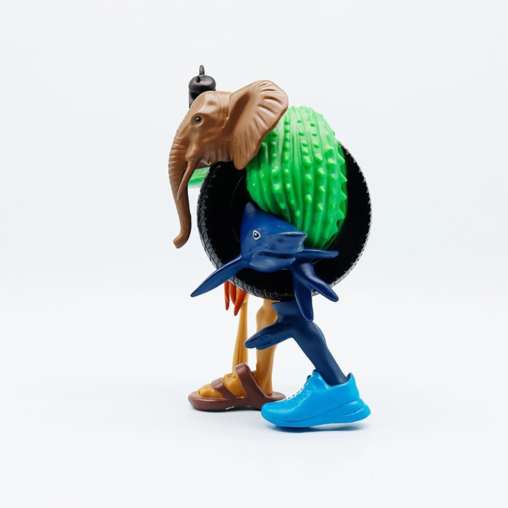 TungTungSahur Figure, Tundung Tungsahur Character, Torararello, Lili, Larila, Brainrot, Toy, Doll, Horror Game, Goods Set (C)