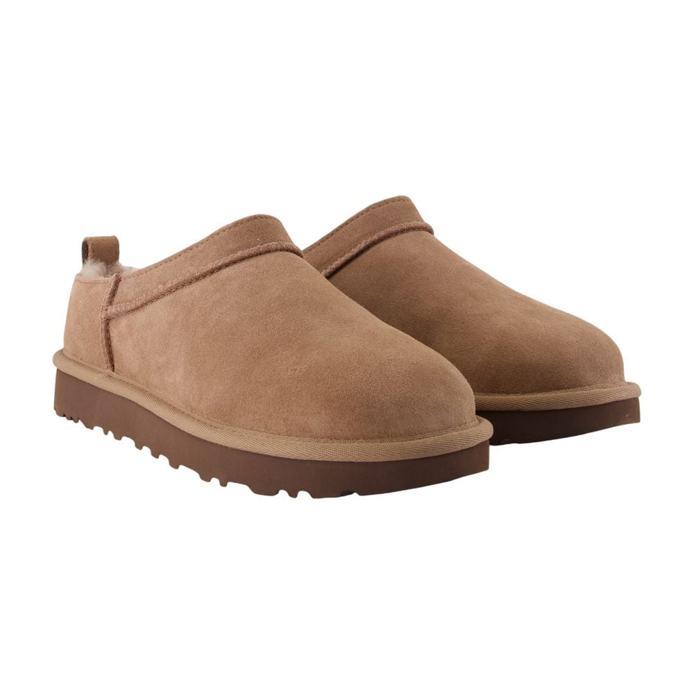 Ugg クラシック マイクロ アンクル ブーツ Ugg レザー ニュートラル - Image 5