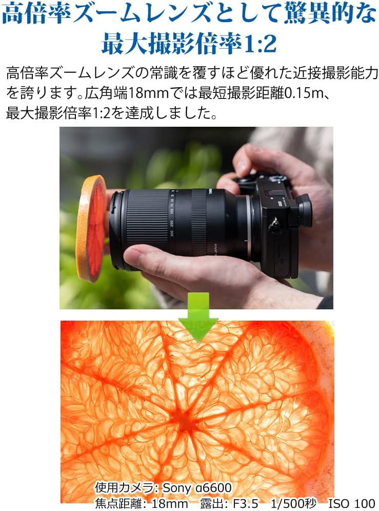 Tamron 18-300mm F3.5-6.3 Di-A VC VXD for Sony E-Mount B061S Kenko Lens Protection Filter SD Card Cloth 4pcs