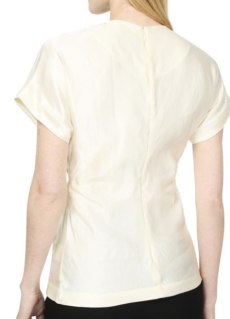 LOULOU STUDIO Pero fitted blouse in silk and linen - Image 5