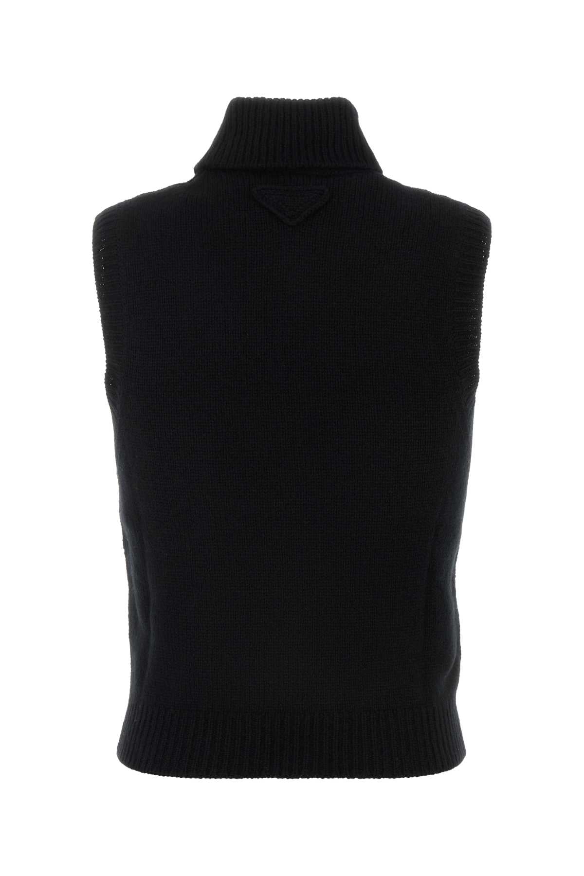 Prada プラダブラックカシミアベスト - Image 5
