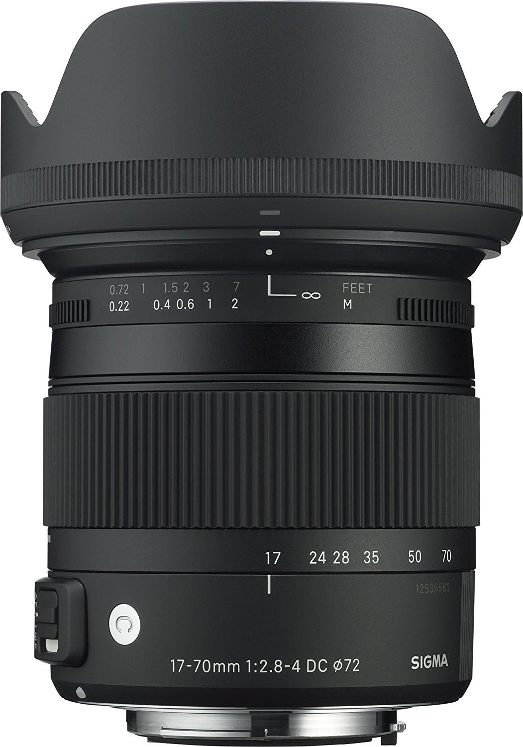 SIGMA 17-70mm F2.8-4 DC MACRO OS HSM | Contemporary C013 | Canon EF-Sマウント | APS-C/Super35