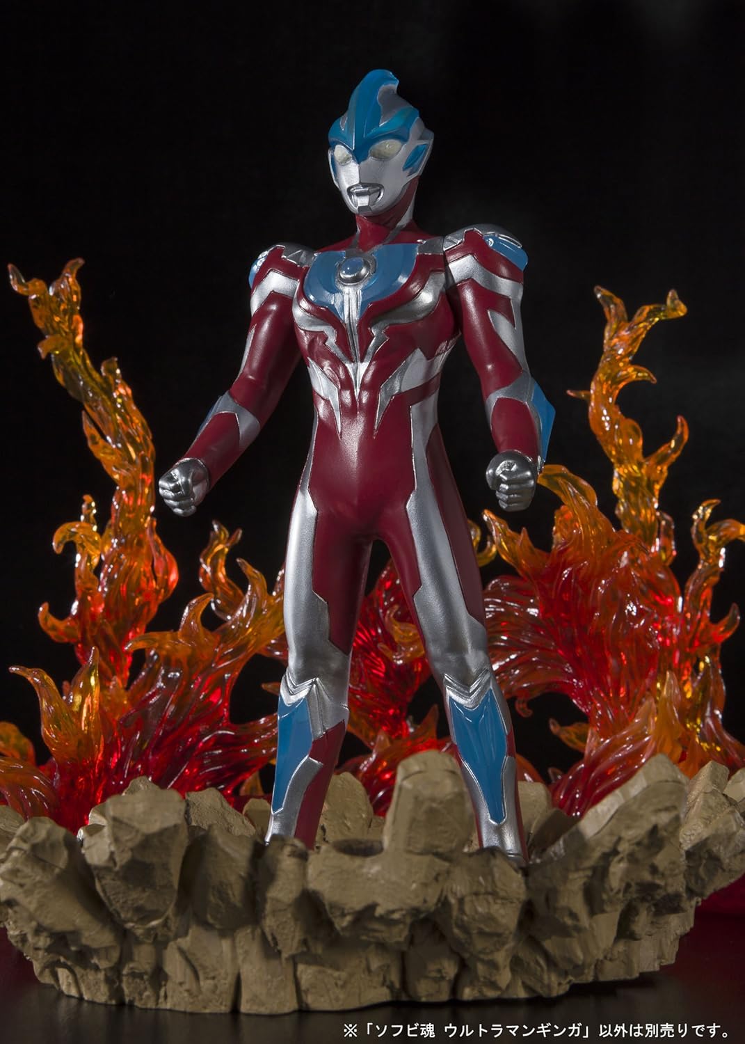 TAMASHII NATIONS ソフビ魂 ウルトラマンギンガ 約160mmPVC製 塗装済み完成フィギュア