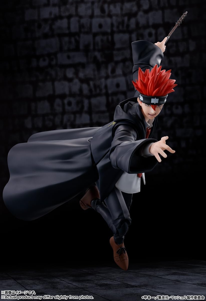 S.H. Figuarts Mashle Dot Barrett, Approx. 6.1 inches (155 mm), PVC & ABS, Pre-painted Action Figure