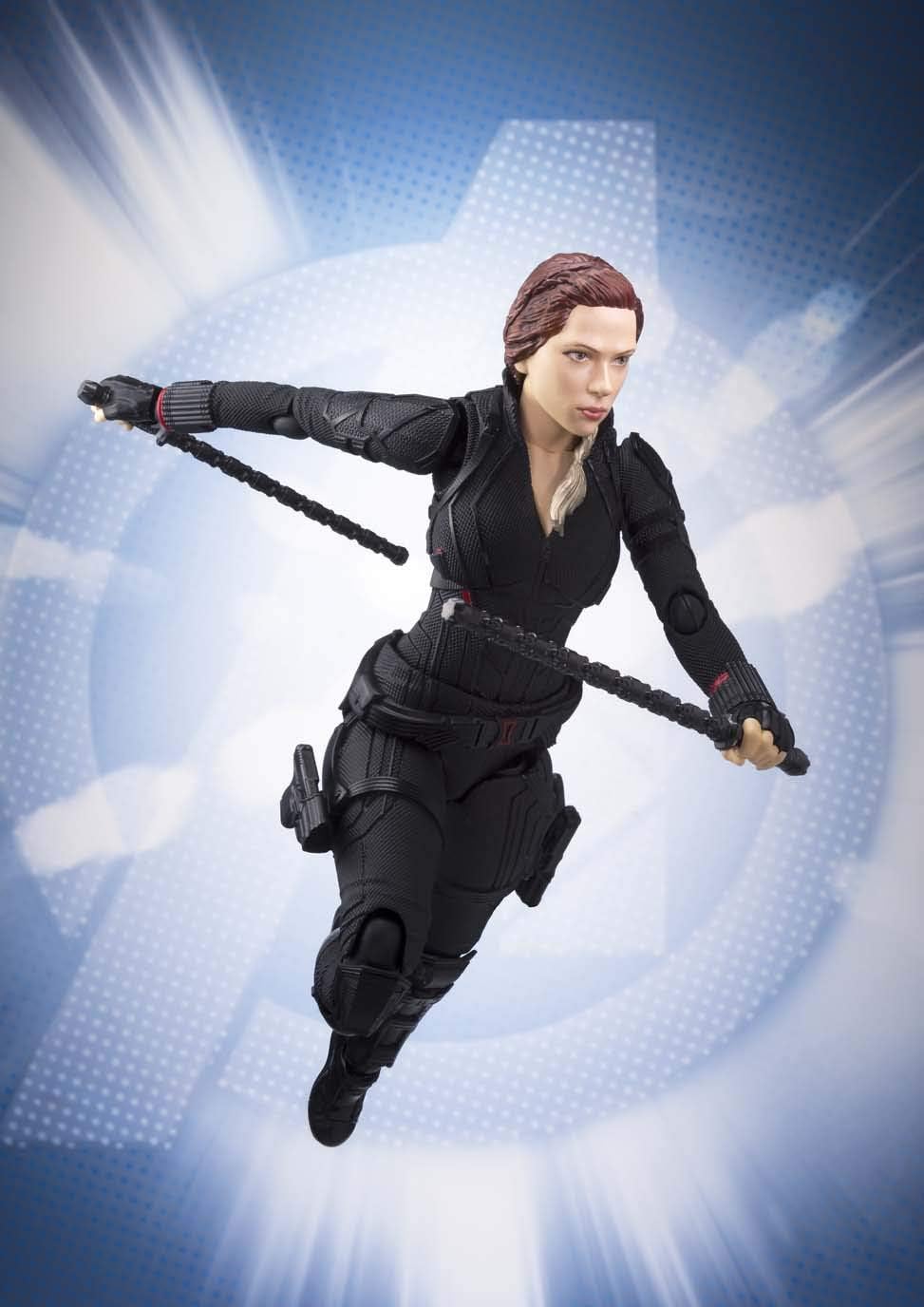 S.H. Figuarts Avengers Black Widow (Avengers Endgame), Approx. 150 mm, PVC & ABS Painted Action Figure