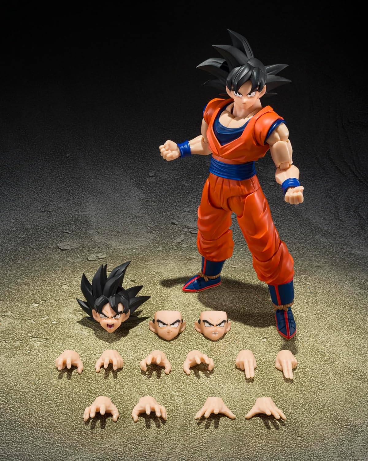 Tamashi Nations S.H. Figuarts Dragon Ball Z Son Goku (Gentle Saiyan) Approx. 5.7 inches (145 mm), PVC & ABS Pre-painted Action Figure