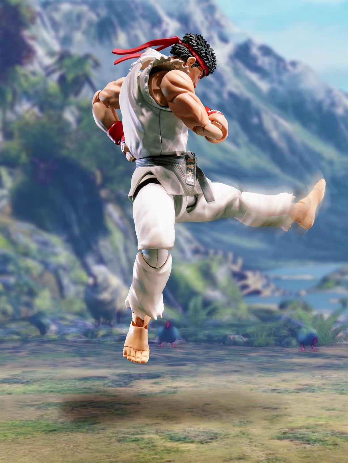 S.H. Figuarts Street Fighter Ryu, Approx. 5.9 in. (150mm), ABS and PVC, Painted Action Figure