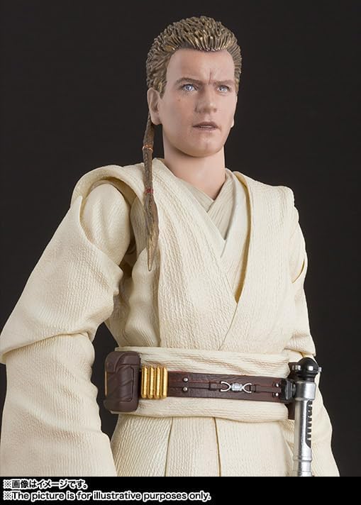 S.H. Figuarts Star Wars: The Phantom Menace Episode I (Resale Version), Approx. 6.1 inches (155 mm), PVC & ABS, Pre-painted Action Figure