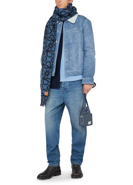 LOEWE シアリングカラー付き デニムジャケット - Image 6