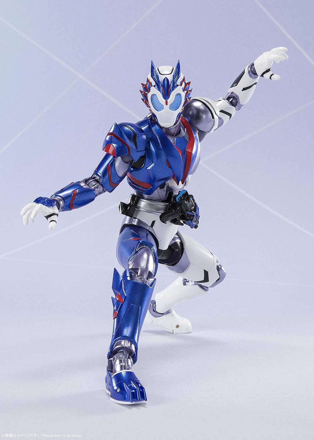 S.H. Figuarts Kamen Rider Zero One Kamen Rider Vulcan Shooting Wolf Approx. 5.9 inches (150 mm), PVC & ABS, Pre-painted Action Figure