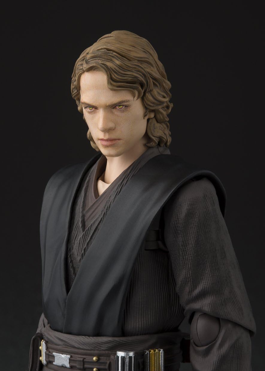 S.H. Figuarts Star Wars Anakin Skywalker (Revenge of the Sith), Approx. 5.9 inches (150 mm), ABS & PVC Painted Complete Action Figure