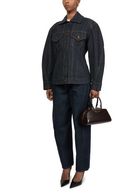 GIVENCHY Cinched jacket in denim - Image 6