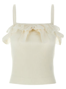 Alessandra Rich アレッサンドラリッチピンクストレッチコットンブレンドスカート - Image 6