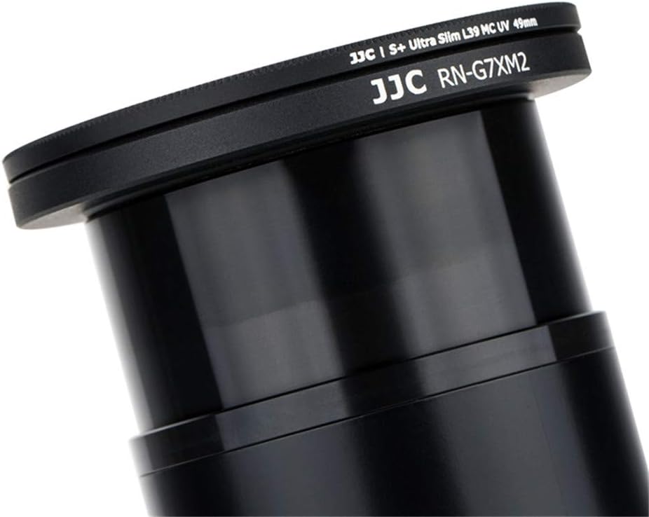 JJC Filter Adapter + Lens Cap Kit for Canon PowerShot G7X Mark III II G7XM3 G7XM2 G7X G5X