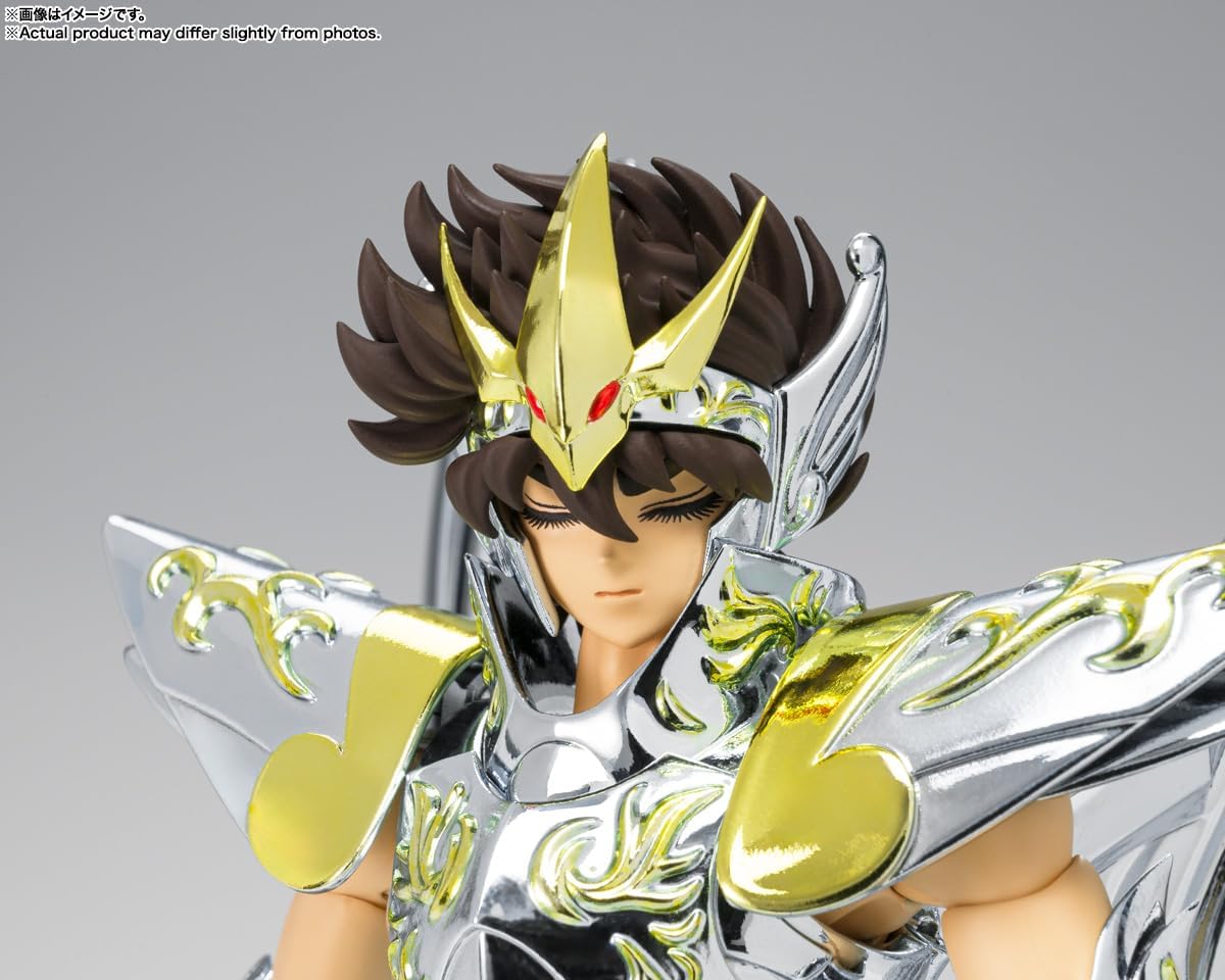 TAMASHII NATIONS Saint Cloth Myth EX Saint Seiya Pegasus Seiya (God Cloth), Approx. 6.7 inches (170 mm), PVC & ABS & Die Cast Pre-painted Action Figure