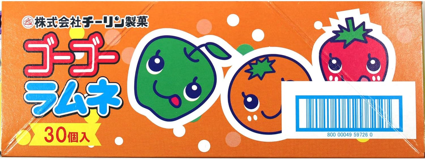 Cheerin Confectionery Go-Go Ramune 7g x 30 pieces