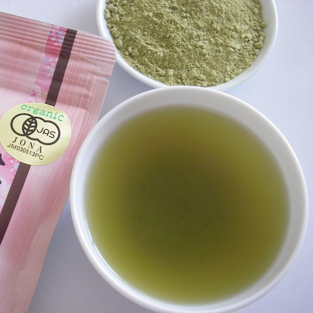 Organic Powdered Brown Rice Tea 1.4 oz (40 g) with Matcha