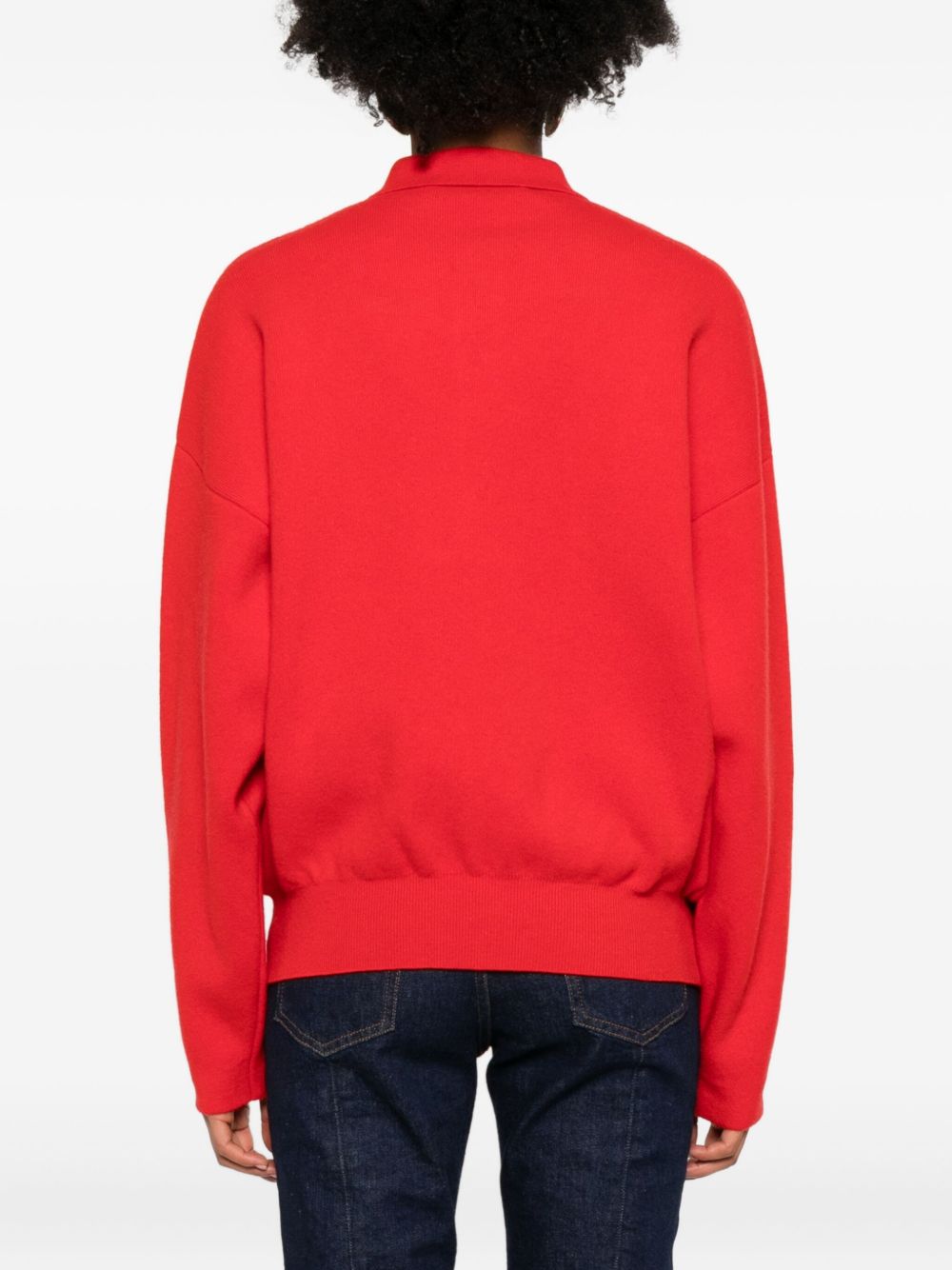 Jacquemus Jacquemus La Maille Vareuse Polo Shirt - Image 6