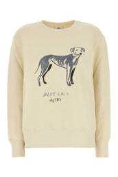 Autry Melange Light Grey Cotton Main Wome Sweatshirt - Image 6