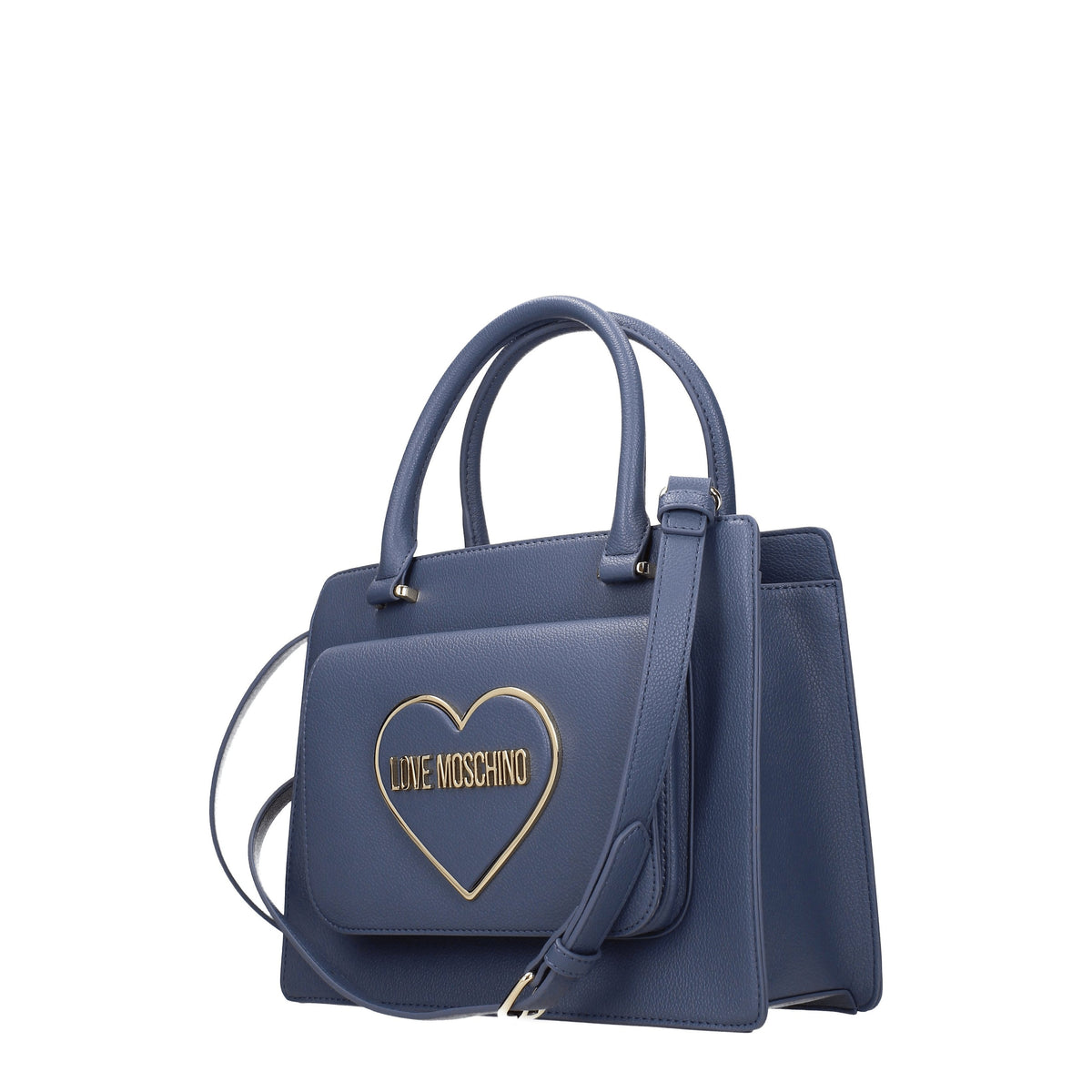 Moschino モスキーノのハンドバッグが大好きな女性ポリウレタンブルー/デニム - Image 6