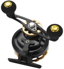 Chinu Reel, Sea Bream, Fishing Raft Reel, Drop in Front, Right/Left Handle, Ice Fishing, Boat Fishing, Hole Fishing, Maximum Drag Force, 11.0 lbs (5 kg), Gear Ratio: 3.6:1, Raft Fishing, Casserole