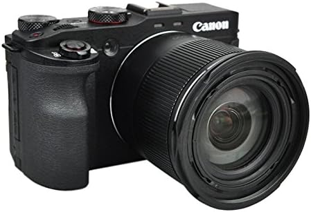 JJC Reversible Lens Hood and 67mm Filter Attack Link Kit for Canon Powershot SX70 HS G3 X SX60 HS SX50 SX40 HS SX30 IS SX20 IS SX540 SX530 SX520 HS Compatible LH-DC100 FA-DC67B