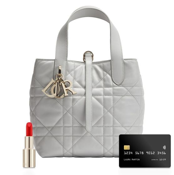 Small Dior Toujours Vertical Tote Bag - Image 6