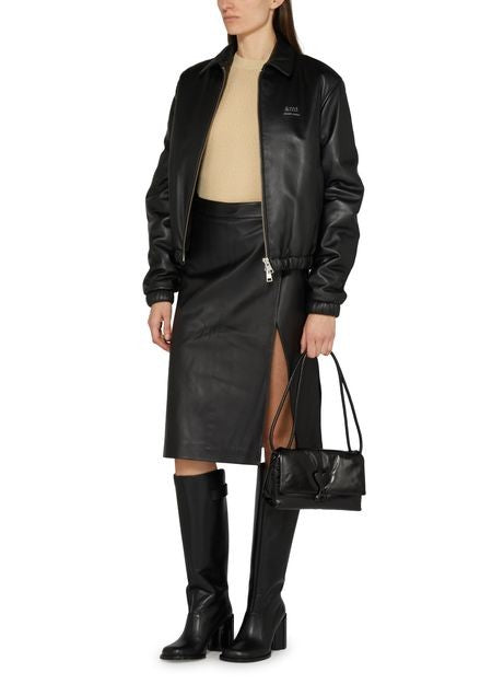 AMI PARIS レザー製ジャケット - Image 6