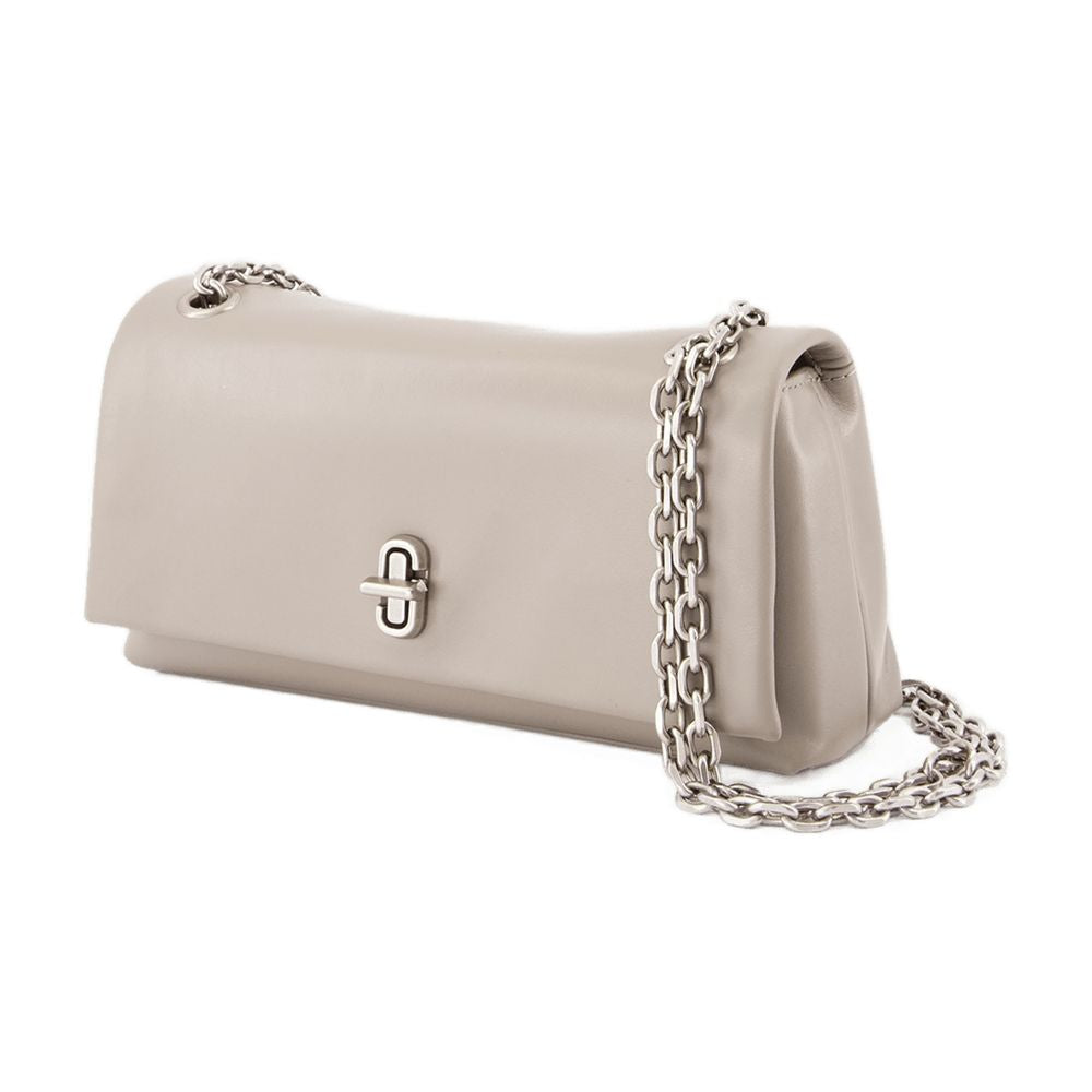 Marc チェーンマークジェイコブスレザーグレーの財布 - Image 6