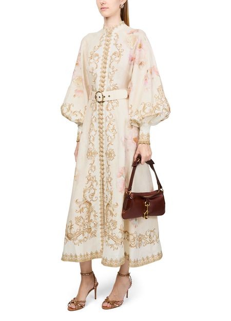 ZIMMERMANN Hypnotic buttoned midi dress - Image 6