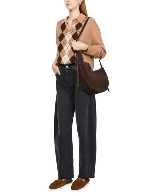 MIU MIU Argyle sweater with polo shirt-style collar - Image 6