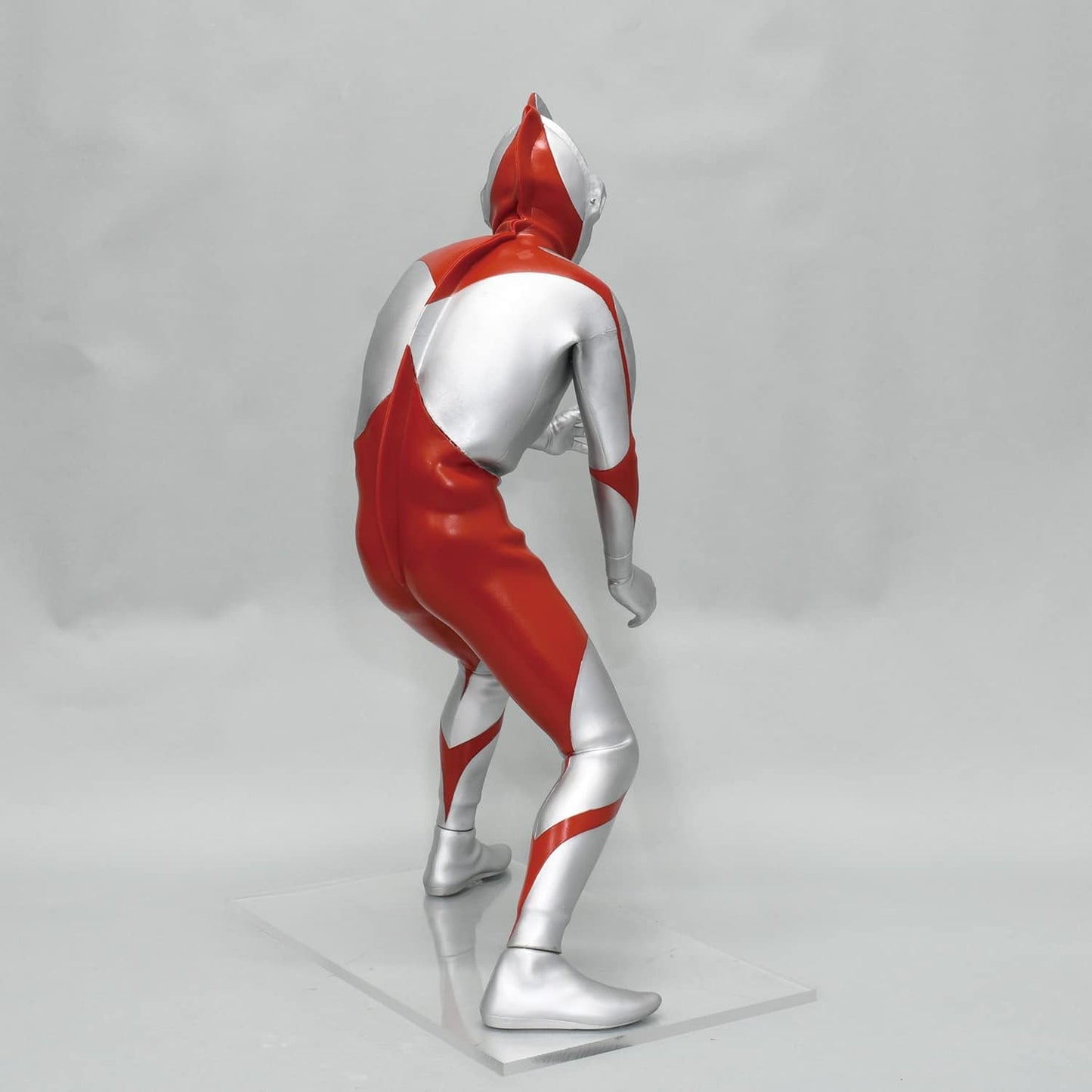 Ultraman 4571587310609 Mega Soft Vinyl Kit (A Type), Reprint Edition, Non-scale, Total Height Approx. 13.8 inches (35 cm), Soft Vinyl, Unpainted, Assembly Kit