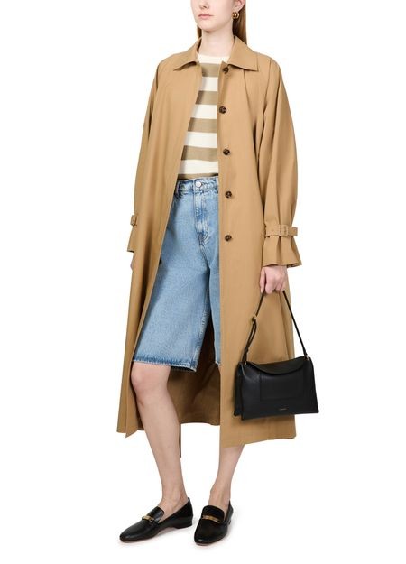 MAX MARA Epoche コットンポプリン トレンチコート - Image 6