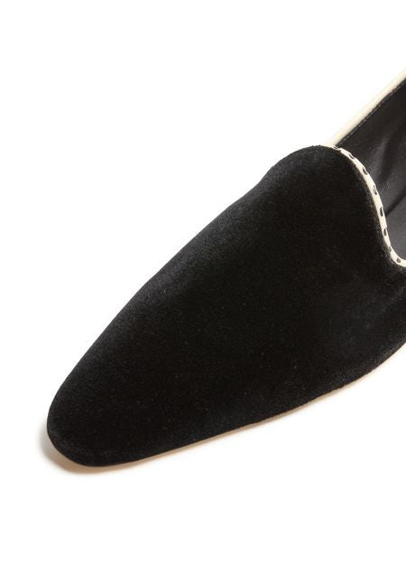 TOTEME Velvet venetian slippers - Image 6