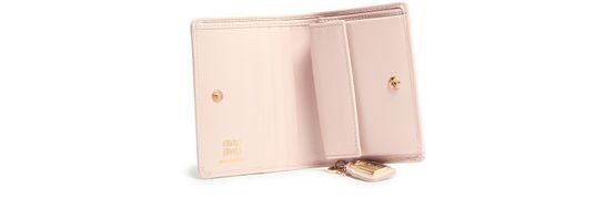 MIU MIU Leather coin purse with padlock details - Image 6