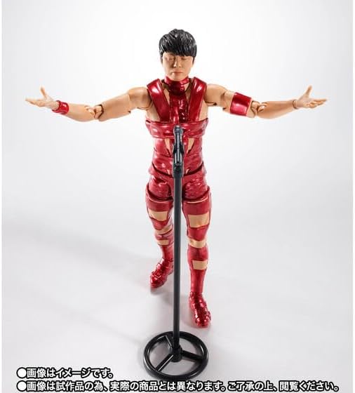 S.H. Figuarts T.M. Revolution RED HOT LIMITED EDITION Total Height: Approx. 5.6 inches (142 mm)