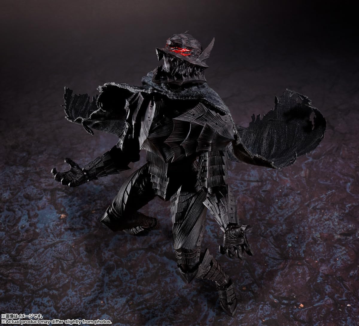 S.H. Figuarts Berserk Guts (Berserk Armor) - Passionate - Approx. 6.3 inches (160 mm), ABS, PVC & Fabric, Pre-painted Action Figure
